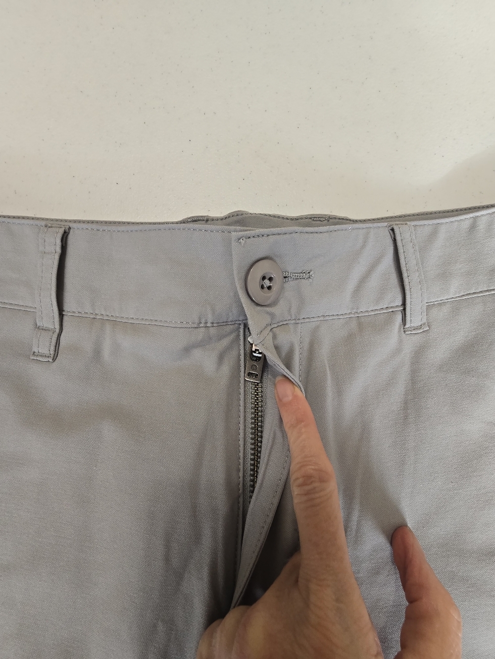 Mugsy Jacks Golf Shorts Gray Men's 34 Preppy Performance Wear - Picture 9 of 14